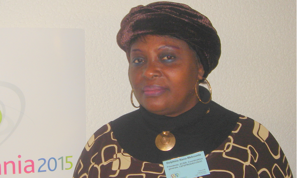 Delphine Nana Mekounte, directrice générale du CEFEPROD | Archives/DR 