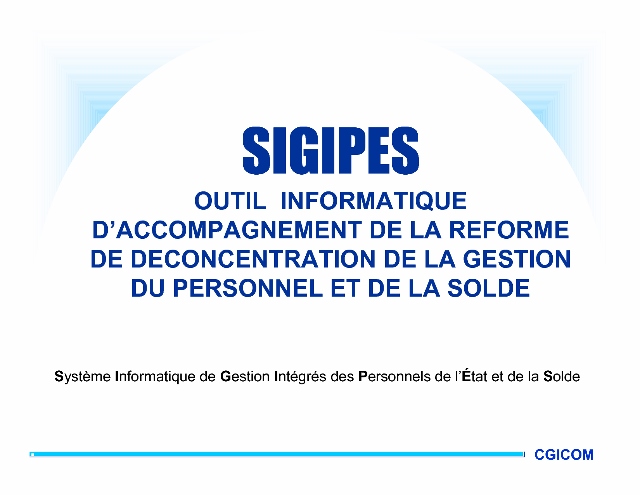 SIGIPES II, le nouveau système informatique de l’Etat camerounais en service dès 2016