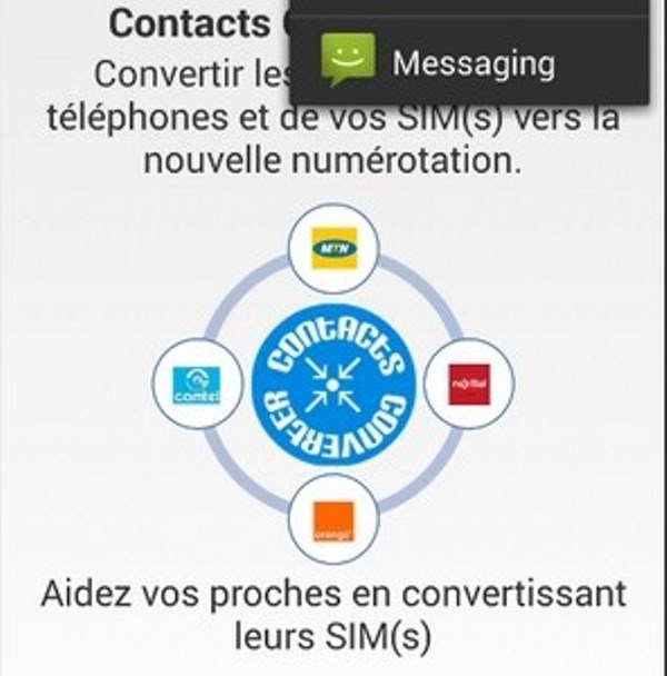 Contact Converter CMR convertit les contacts à la nouvelle numérotation