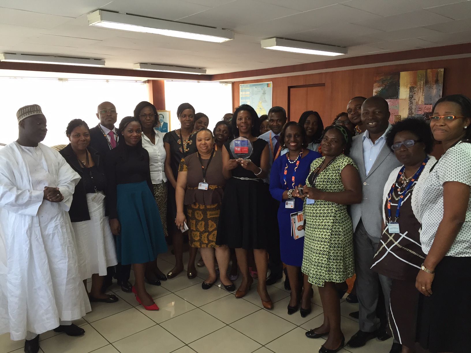 Orange Cameroun désigné Top Employer Africa  2015