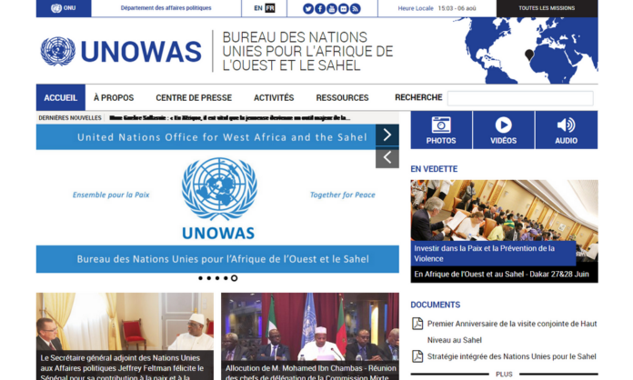 Innovation : Le nouveau site web UNOWAS est en ligne! Innovation : Le nouveau site web UNOWAS est en ligne!