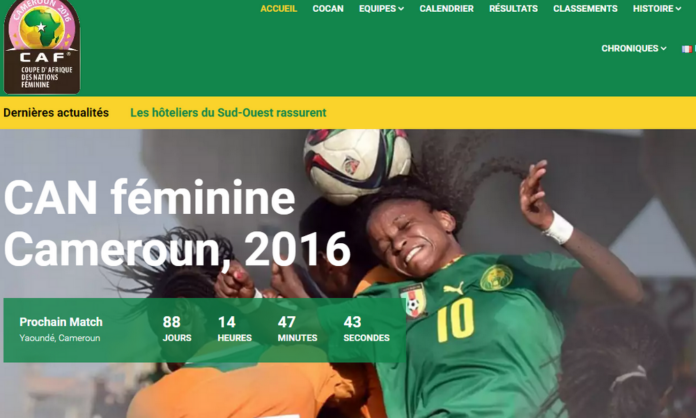 Cameroun : Le site web de la CAN féminine 2016 lancé Cameroun : Le site web de la CAN féminine 2016 lancé