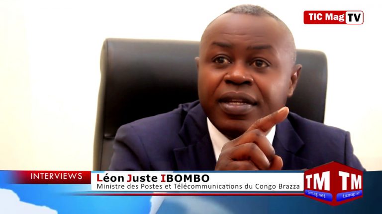 Léon Juste Ibombo : « Il faut que la majorité de Congolais soit connectée à la fibre optique » [VIDÉO]