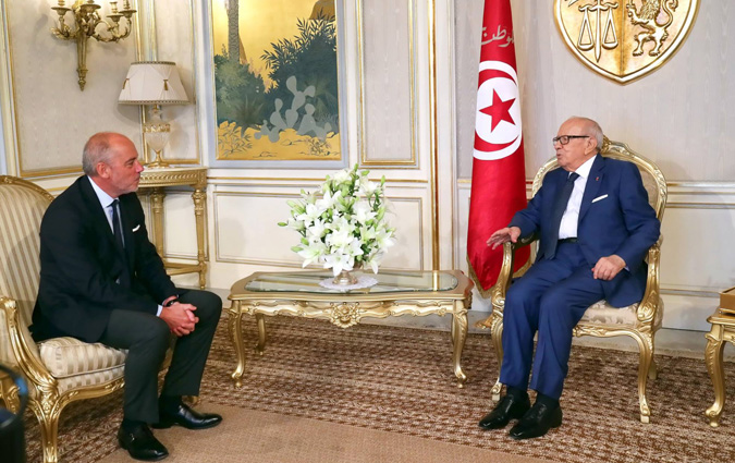 Tunisie : Stéphane Richard, Pdg d’Orange, discute investissements avec le président de la République, Béji Caïd Essebsi