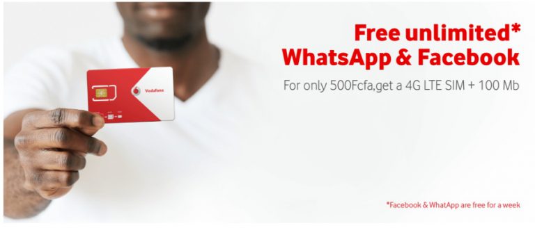 Cameroun : Vodafone lance la commercialisation de ses cartes SIM 4G Cameroun : Vodafone lance la commercialisation de ses cartes SIM 4G