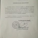 Lettre des Impôts à Orange