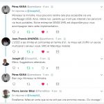 Echanges Joseph LE Twitter