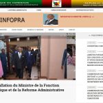 Page dacceuil MINFOPRA