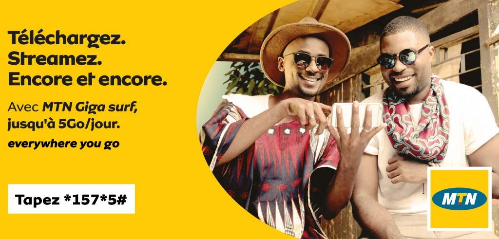 Envie de surfer au Cameroun ? Découvrez tous les forfaits datas de la nouvelle offre « MTN Giga Surf » de MTN Cameroon