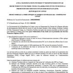 appel d’offre Congo services financiers digitaux