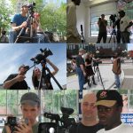 DLG lors du tournage de My African Dream