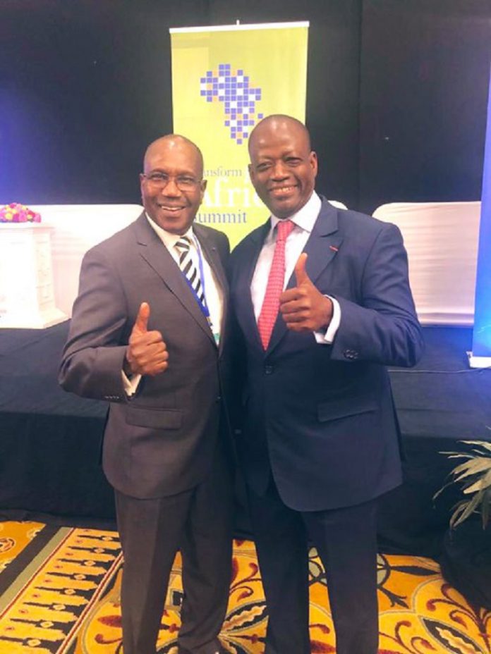 Lacina Kone et Hamadoun Toure Les défis qui attendent Lacina Koné, remplaçant d’Hamadoun Touré, à l’Alliance Smart Africa
