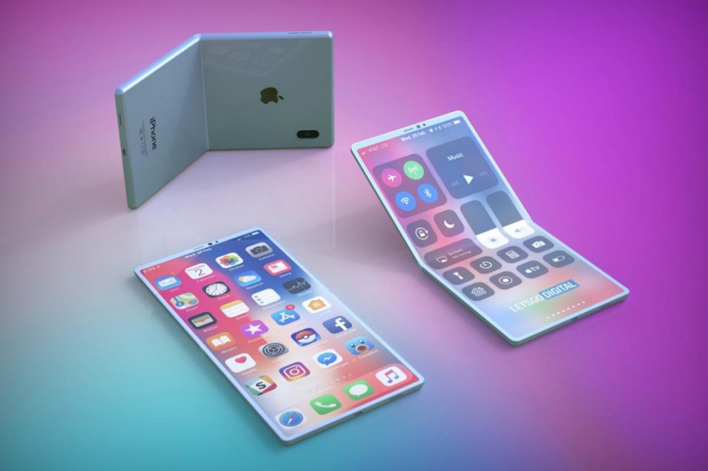 Apple dépose un nouveau brevet pour un concept d’iPhone avec écran pliable