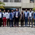 Les responsables du Gabix à la rencontre des responsables du CAMIX au Cameroun.