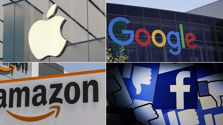 Google, Amazon, Facebook et Apple visés par une enquête anti-trust