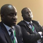 Le DG de l’ARPT Antigou Chérif et celui du Sénégal