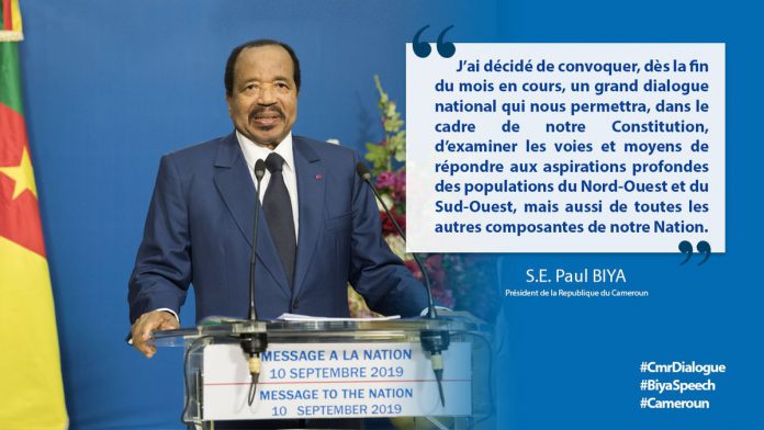 Paul Biya : « Réseaux sociaux ont malheureusement favorisé l’apparition de leaders autoproclamés et d’extrémistes de tout bord »