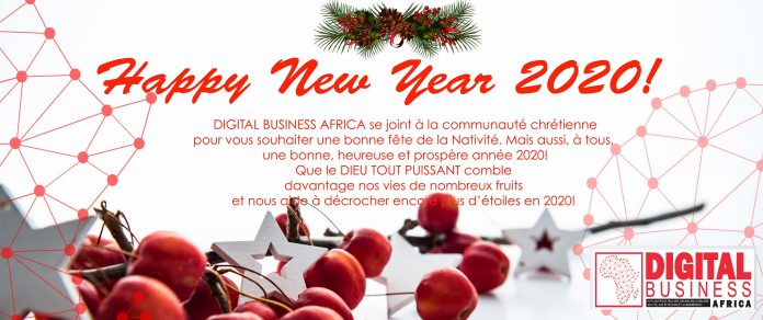 Digital Business Africa vous souhaite bonne et heureuse année 2020!
