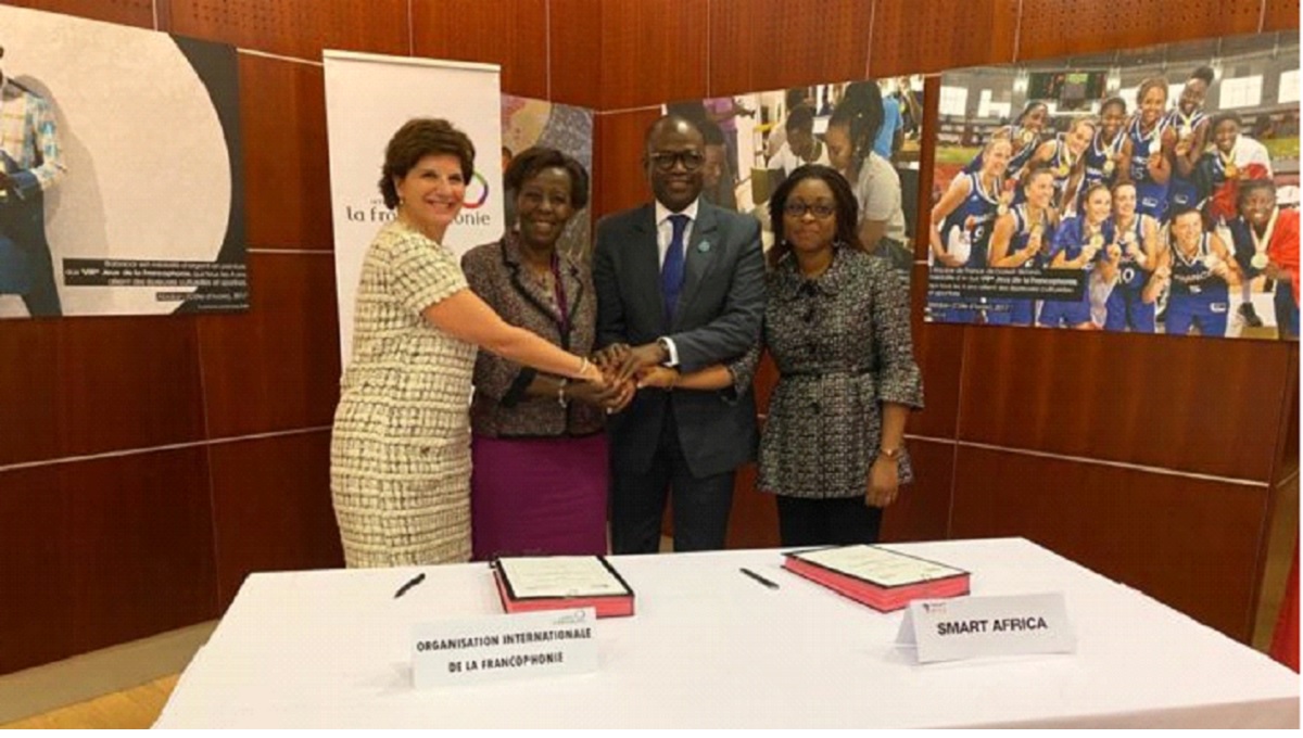 L’OIF et Smart Africa signent un accord de quatre ans pour développer de façon concertée le numérique en Afrique