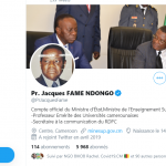 Compte certifié Fame Ndongo