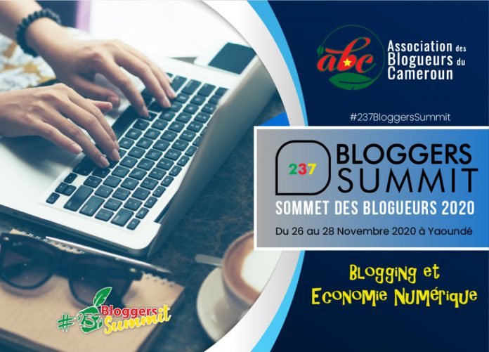 Le Sommet des bloggeurs 2020 organisé par l’Association des Blogueurs du Cameroun se tient à Yaoundé du 26 au 28 novembre