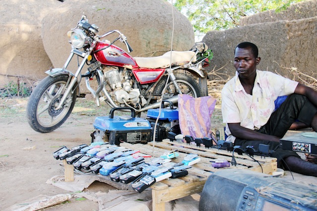 Téléphones en zones rurales