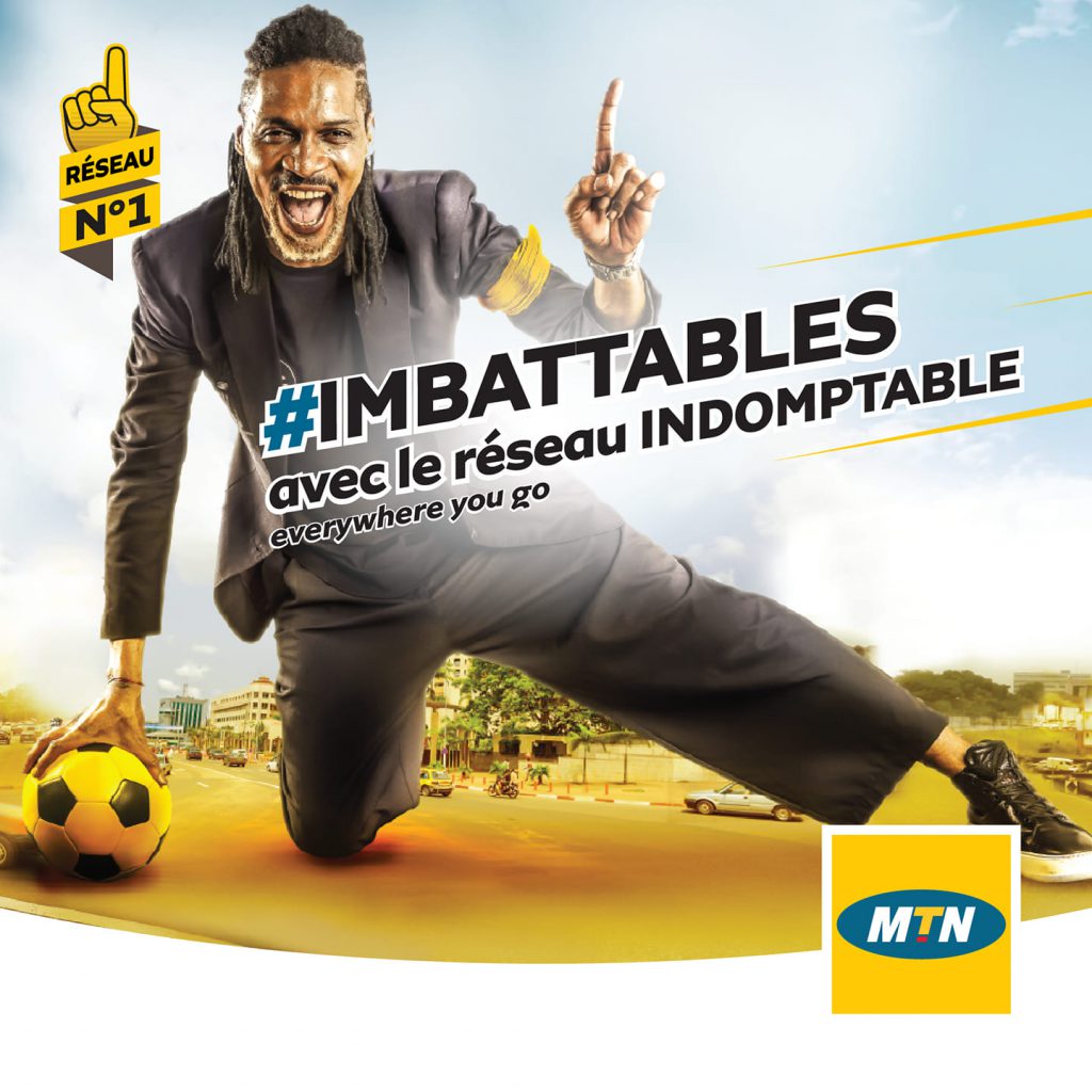 MTN Cameroon connects Indomitable Rigobert Song to its brand
