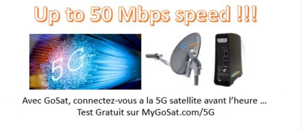 Connectez vous avec GoSat