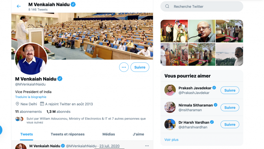 le gouvernement donne un dernier ultimatum à Twitter pour nommer ses représentants en Inde