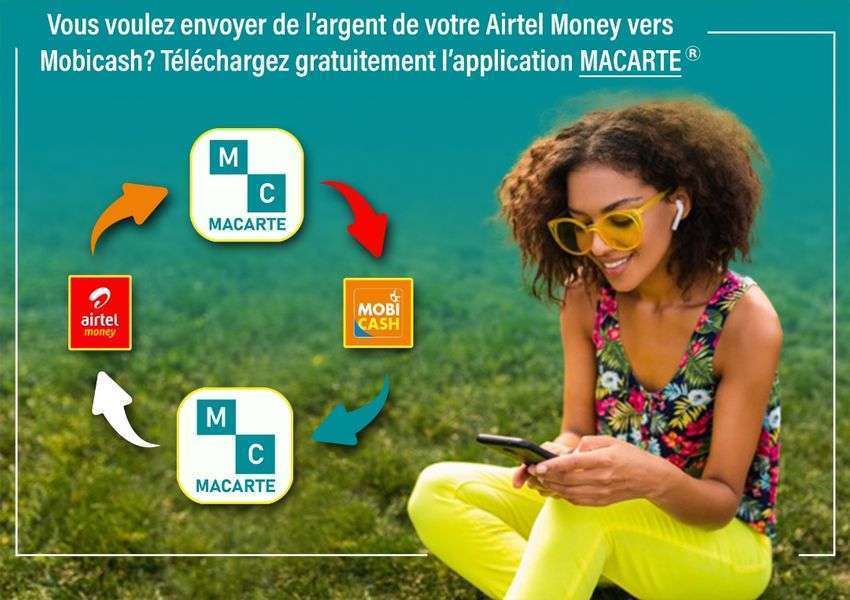 Gabon : l’application « Macarte » proche de la solution française de paiement mobile, « Ma carte »