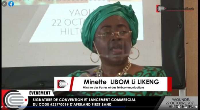 Minette Libom Li Likeng : “Le Switch national #237# garantit un accès équitable de tous les opérateurs au marché des transferts financiers électroniques”