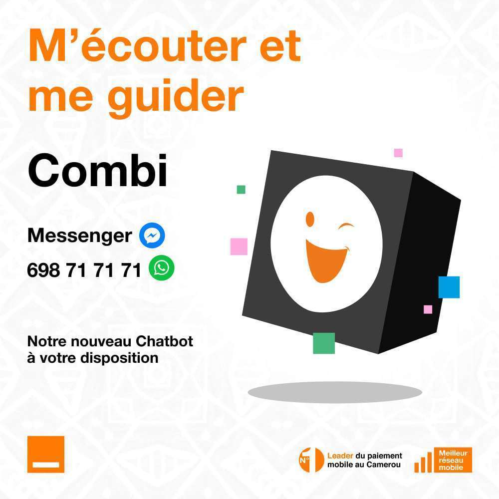 Orange Cameroun présente Combi, son Chatbot accessible via Facebook Messenger et WhatsApp