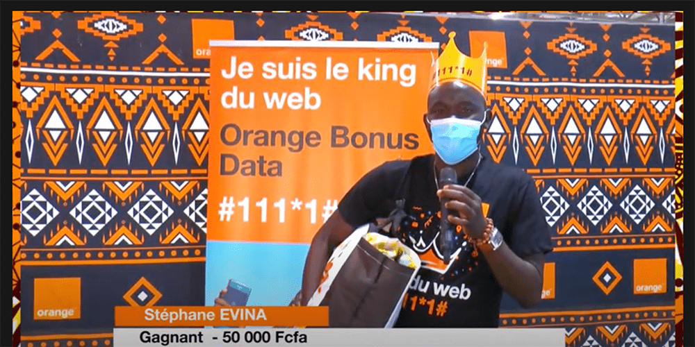 Orange Cameroun récompense ses abonnés à Douala Grand Mall dans le cadre du forfait bonus des « King » [Vidéo]