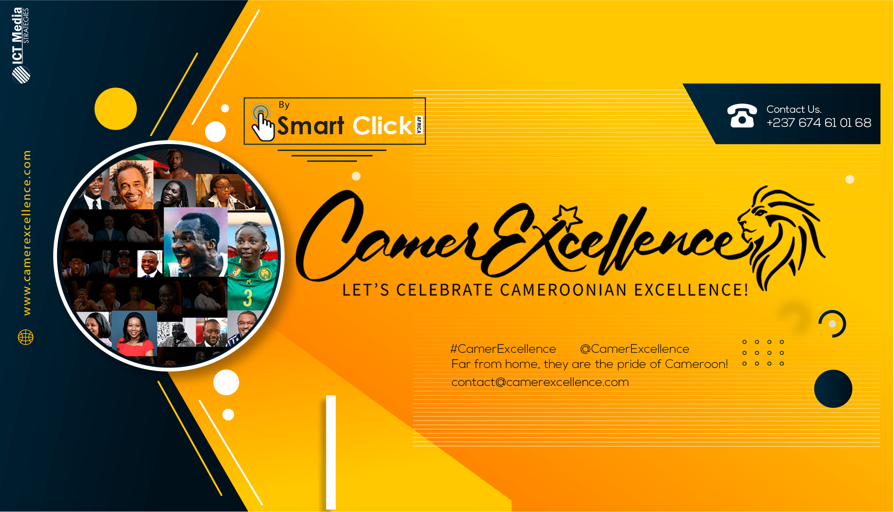 Smart Click Africa launches the CamerExcellence concept to celebrate Cameroonian talents who excel internationally