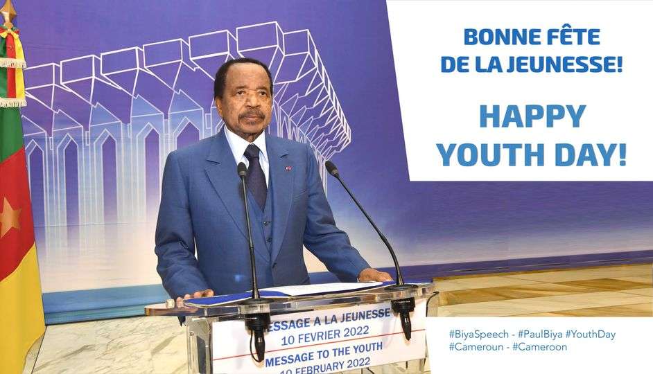 Paul Biya invite les jeunes à saisir toutes les opportunités qu'offrent le numérique et à défendre l’image de marque du Cameroun sur le web
