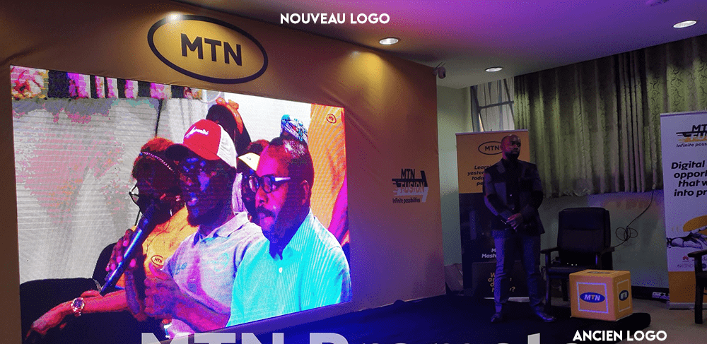Avec son nouveau logo noir épuré, le groupe MTN passe de « Telco » à « Techno » centrée sur l’Afrique