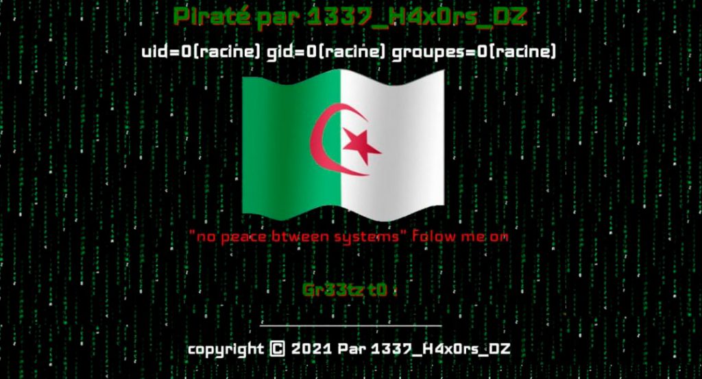 Mécontent de la défaite de l’Algérie face au Cameroun, un hacker algérien pirate des sites web camerounais appartenant à Orange Cameroun et à eKiosque