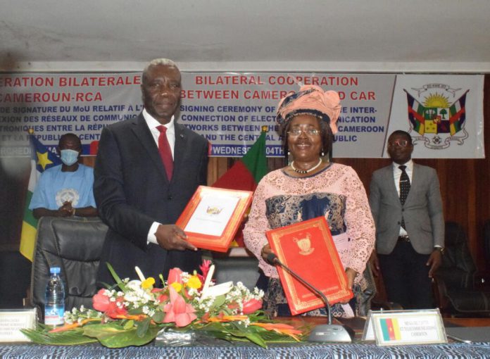 Projet CAB : Le Cameroun et la RCA s’engagent à terminer l’interconnexion de leurs réseaux de fibre optique avant le 01er janvier 2023