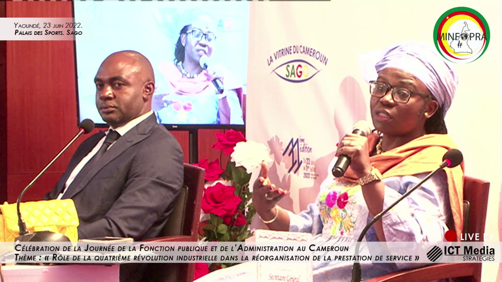 Pr Nadine MACHIKOU NGAMENI : « On ne peut pas digitaliser les capitales alors que les territoires ne le sont pas!» [Live streaming By ICT Media]