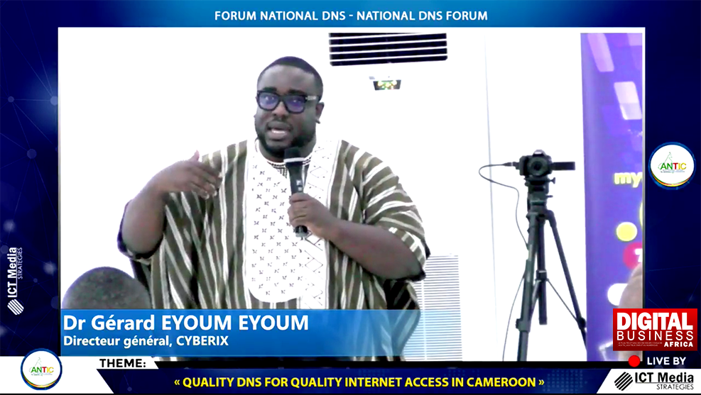 Dr Gérard Eyoum Eyoum : « Tout un pays peut être neutralisé par une attaque par amplification DNS » [Vidéo]