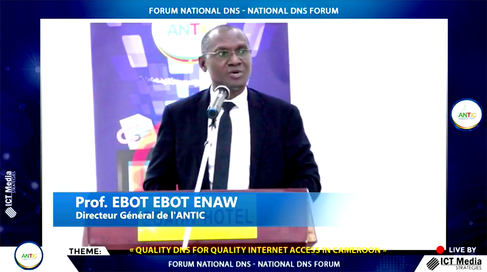 Pr Ebot Ebot ENAW : "Le DNS est la clé du bon fonctionnement de l'Internet" [Vidéo]
