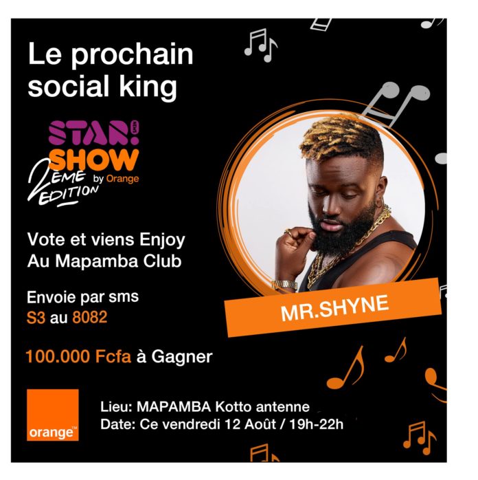 Stars News Show by Orange : Vote ton artiste préféré et gagne 100 000 F. Cfa, la proposition de Star News Cameroun aux abonnés