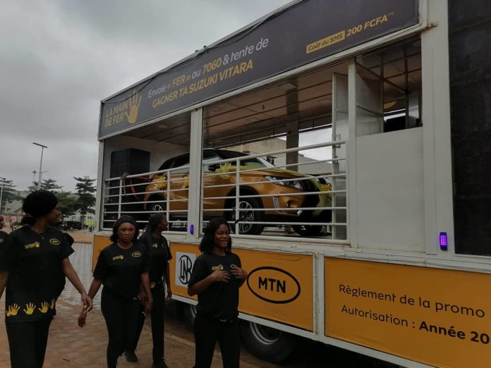 Bénin : Avec la promo « La main de fer », MTN propose une Suzuki Vitara à l’abonné capable d’y poser sa main sans la bouger