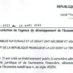 loi-n⁰9-2022-du-16-aout-2022-portant-creation-de-l’agence-de-developpement-de-l’economie-numerique