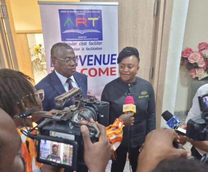 Cameroun : Mitwa Ng’ambi, DG de MTN Cameroon, à l’ART pour présenter les perspectives de l’entreprise en 2023, l’avis du régulateur