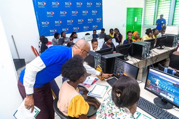 JIF 2023 : Moov Africa Gabon Télécom et DigieWomen School célèbrent la femme jusqu’au 10 mars 2023 via sa formation certifiante