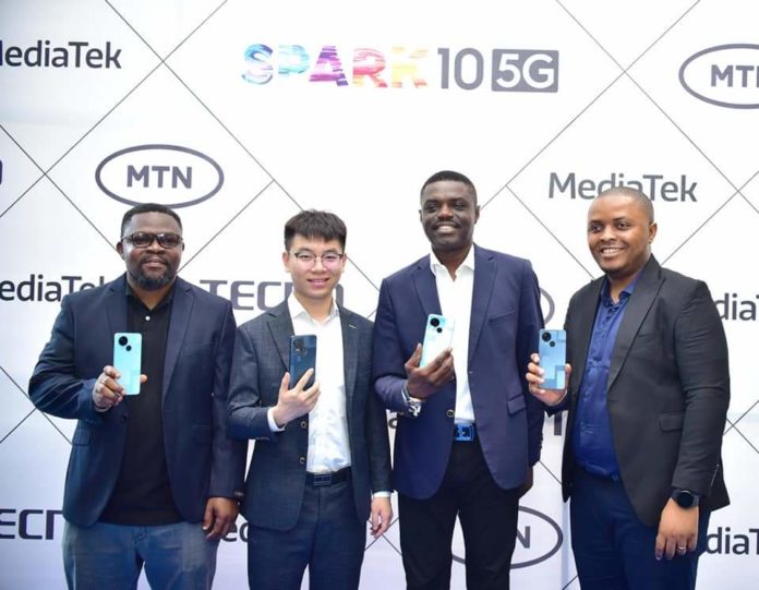 Nigéria : MTN et Tecno Mobile lancent SPARK 10 pour offrir une connexion 5G aux clients