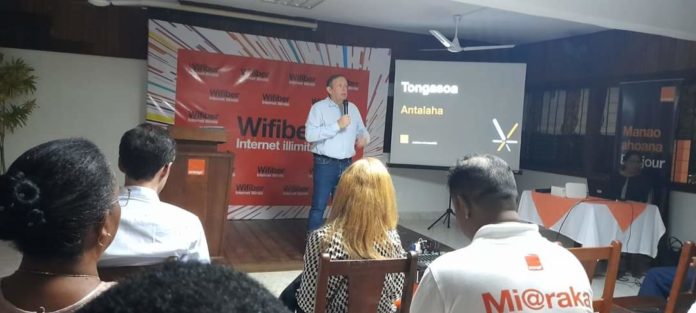 Madagascar: Orange déploie le wifiber, connexion internet illimitée sans limitation de volume et sans réduction de débit à au Nord-Est