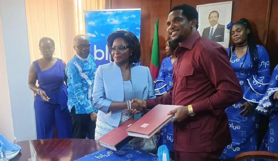 Cameroun : Samuel Eto'o et Judith Yah Sunday s'engagent à promouvoir le football vétérans à travers le “Blue Corpos Championship”