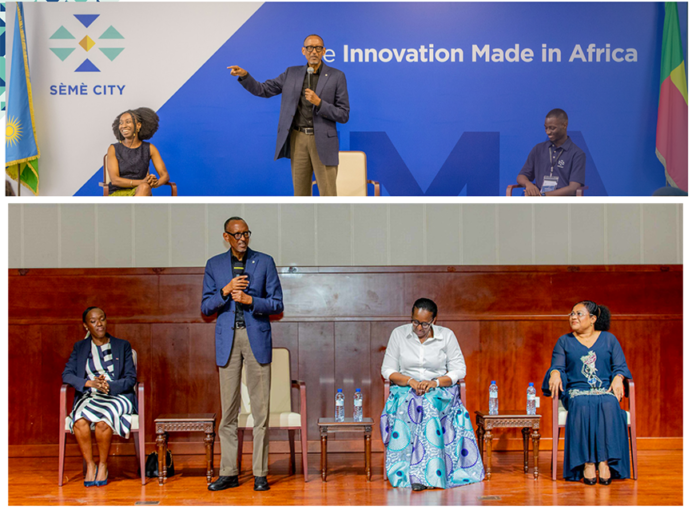 Bénin : Les quatre startups encouragées par Paul Kagame lors du lancement des « Sèmè City Stories » à Cotonou